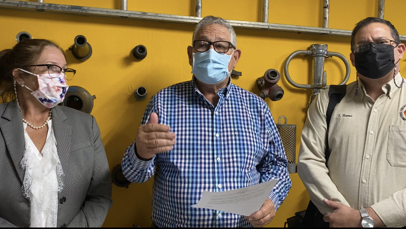 Lcda. Leonor Mulero, José N. Tirado y el Lcdo. Eduardo Ramos