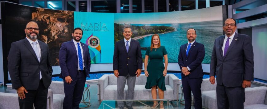 Gobierno presenta programa sobre reconstrucción tras huracán María